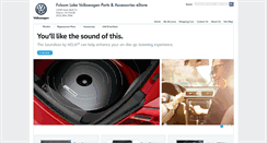 Desktop Screenshot of folsomlakevwparts.com