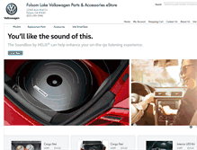 Tablet Screenshot of folsomlakevwparts.com